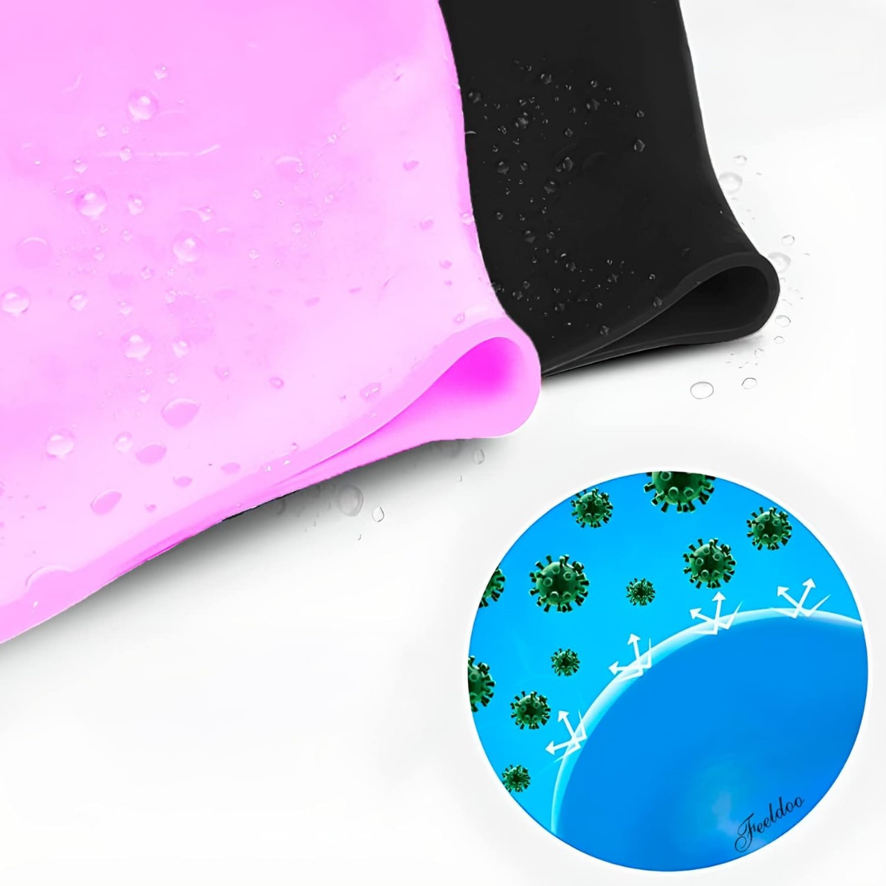 Miniatura 2 de Gorro en silicona para piscina